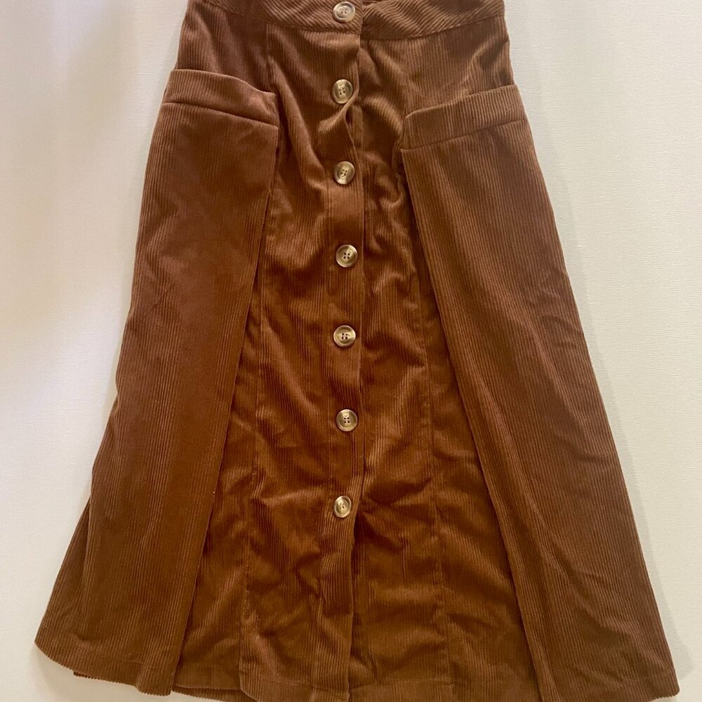 Corduroy skirt, women's (M)